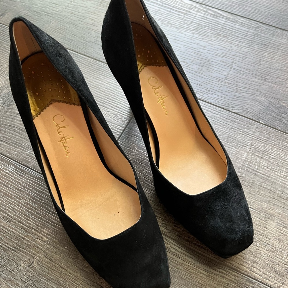 Cole Haan suede heels